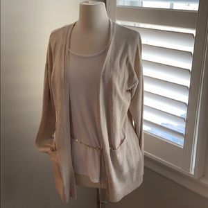 Time and Try open cardigan